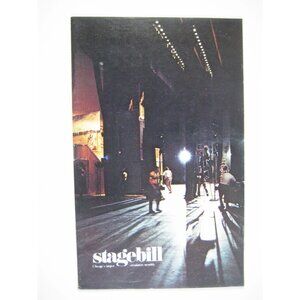 Vintage June 1980 Stagebill Apollo Theater Chicago Warp Episode One